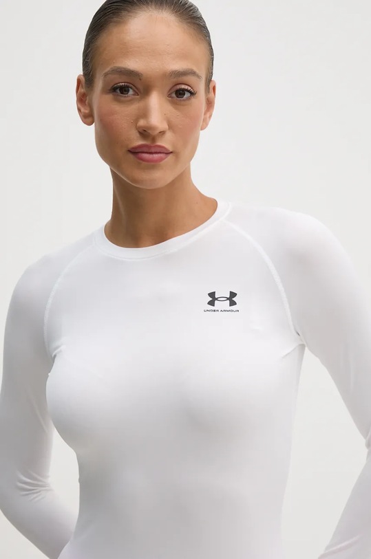 Under Armour mânecă lungă de antrenament HG Authentics Compression alb 1365459