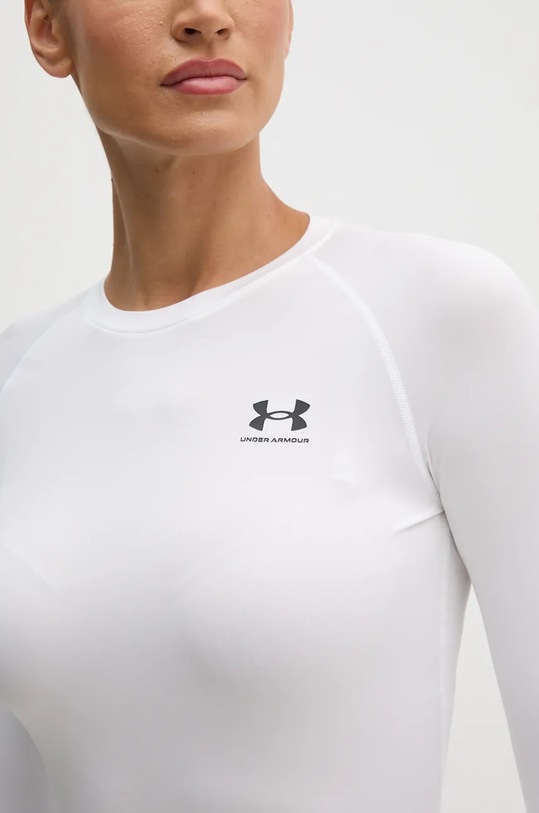 Under Armour mânecă lungă de antrenament HG Authentics Compression 1365459 alb