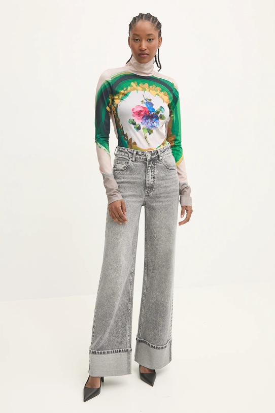 MSGM longsleeve 3742MDM11.247869 bej AW24