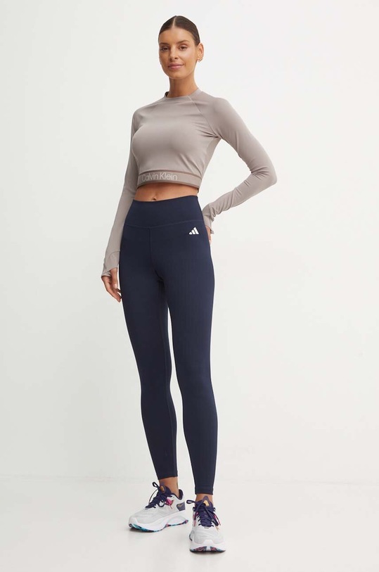Μακρυμάνικο προπόνησης Calvin Klein Performance 00GWF4K204 μπεζ AW24
