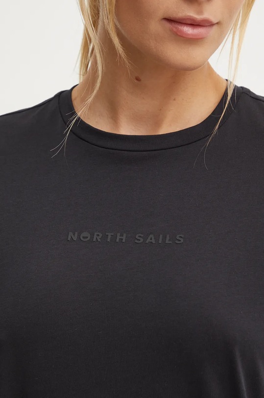 North Sails tricou 093504 negru