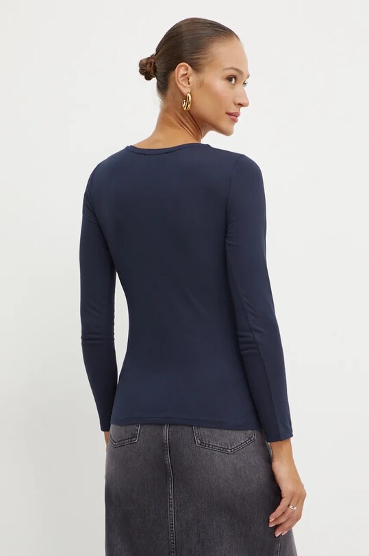 Îmbrăcăminte Morgan longsleeve TMATEO TMATEO bleumarin