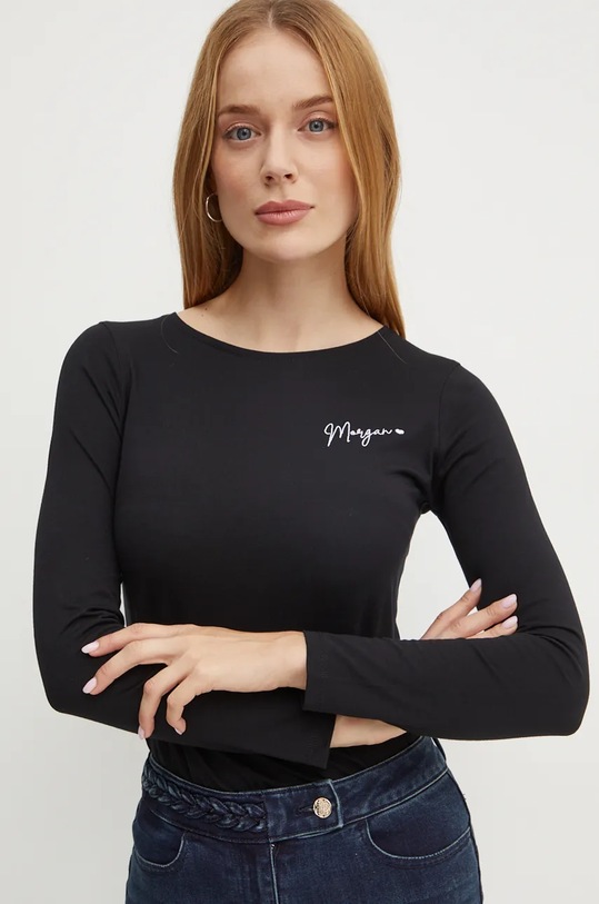 Morgan longsleeve TMATEO negru TMATEO