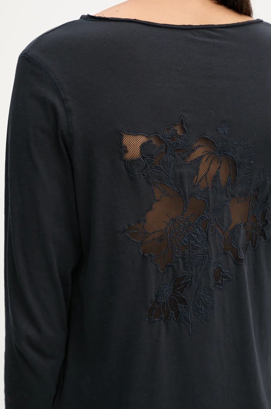 ZADIG&VOLTAIRE longsleeve JWTN00451 bleumarin