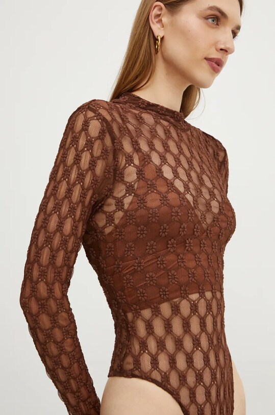 Blúzka Bardot ADONI 59473TB hnedá