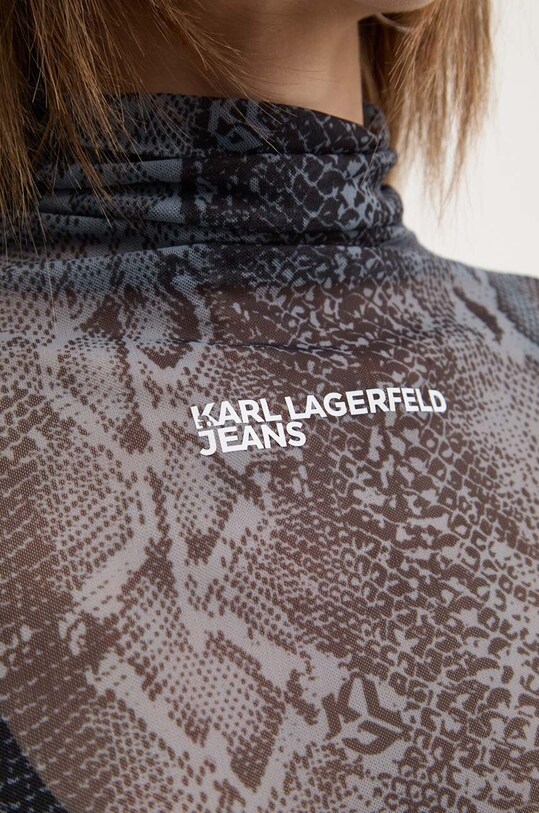 Karl Lagerfeld Jeans longsleeve 246J1702 szary