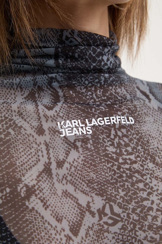Karl Lagerfeld Jeans longsleeve 246J1702 gri