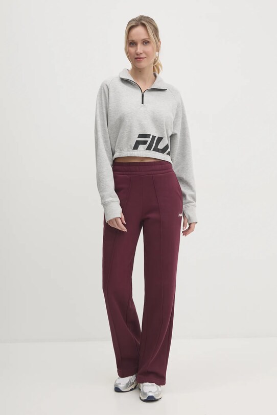 Кофта Fila Torreglia FAW0847 сірий AW24