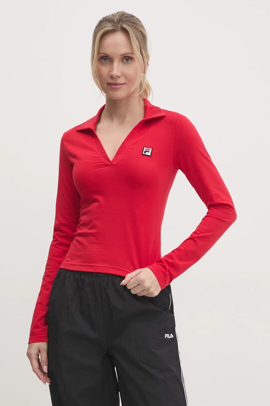 Лонгслів Fila Lee slim червоний FAW0878