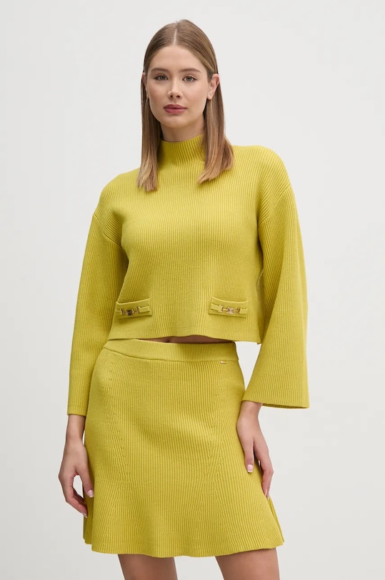 Свитер Gaudi жёлтый 421FD53024