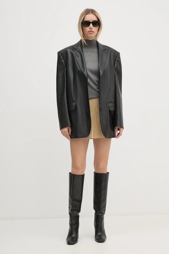 Gaudi sweter 421BD53010 szary AW24
