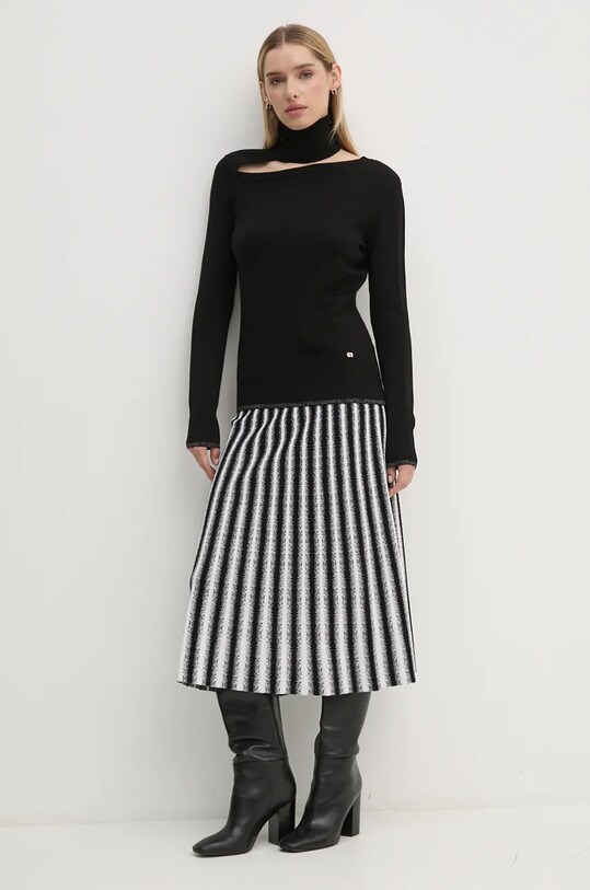 Gaudi pulover 421BD53013 negru AW24