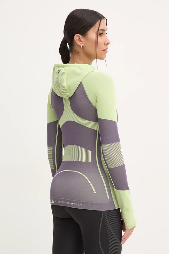 Odzież adidas by Stella McCartney bluza sportowa TrueStrenght IV5524 zielony