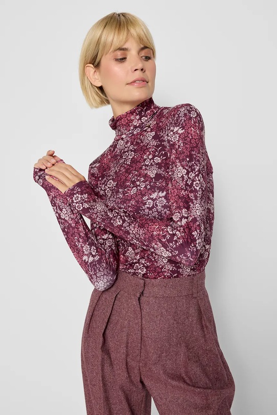 Bizuu longsleeve OWAKA flori multicolor OWAKA.SUTRI.LUV