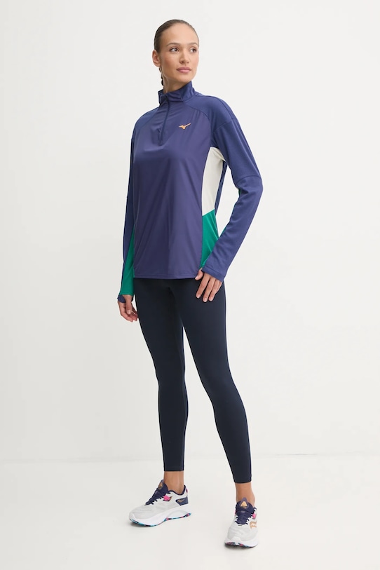 Mizuno hanorac de jogging Hybrid J2GAB506 bleumarin AW24