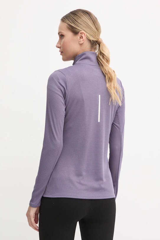Одяг Кофта для бігу Mizuno Dryaeroflow J2GAB704 фіолетовий