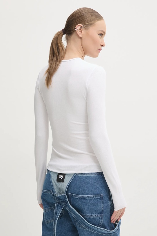 Îmbrăcăminte Abercrombie & Fitch longsleeve KI139.4633.100 alb