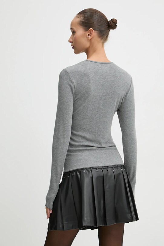 Îmbrăcăminte Abercrombie & Fitch longsleeve KI139.4633.114 gri