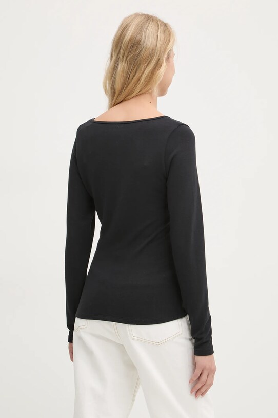 Îmbrăcăminte Abercrombie & Fitch longsleeve KI139.4666.900 negru