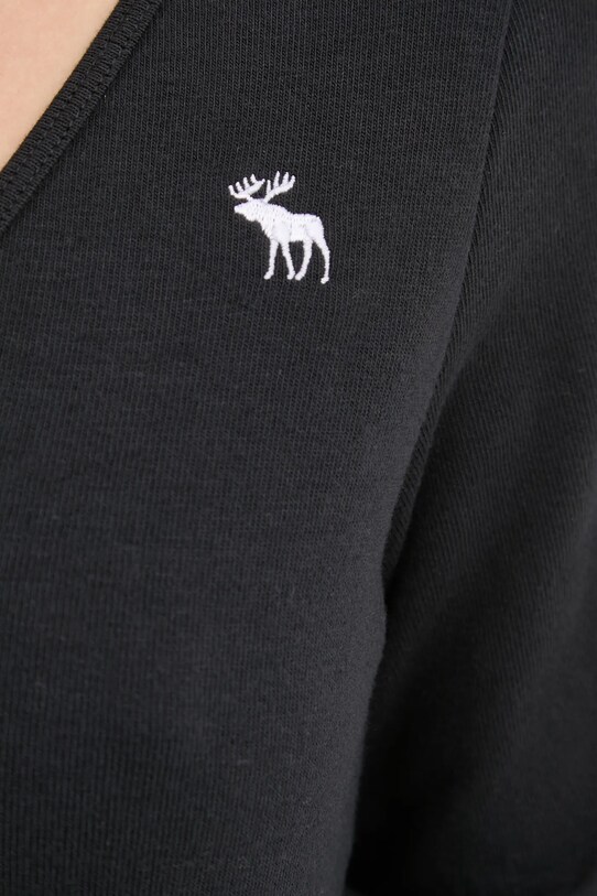 Μακρυμάνικο Abercrombie & Fitch KI139.4666.900 μαύρο