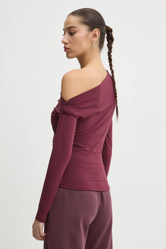 Îmbrăcăminte Abercrombie & Fitch longsleeve KI139.4736.645 burgundia