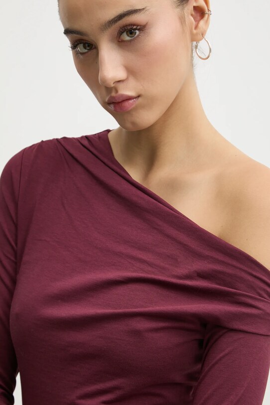 Abercrombie & Fitch longsleeve burgundia KI139.4736.645