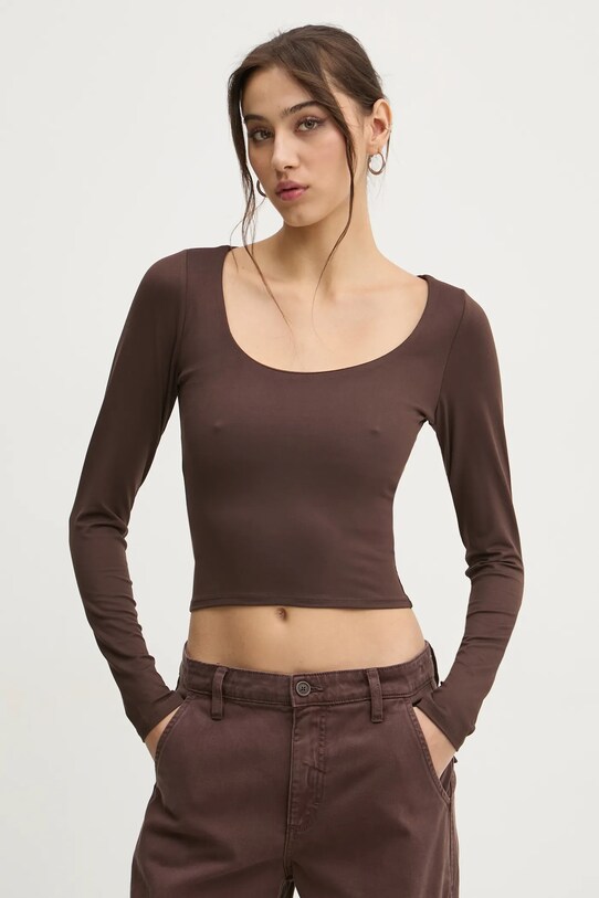 Hollister Co. longsleeve uni maro KI339.3626.440