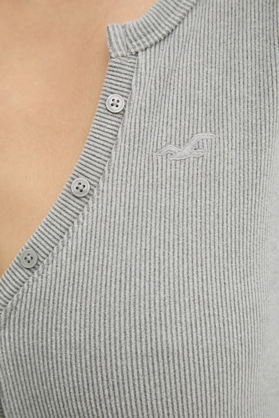 Μακρυμάνικο Hollister Co. KI339.3631.112 γκρί