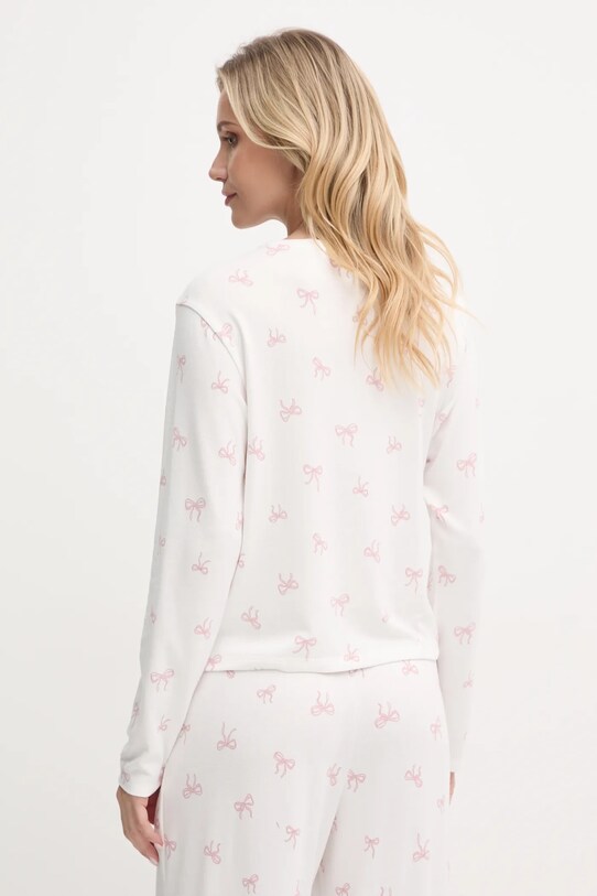Odzież Hollister Co. longsleeve piżamowy KI346.4038.108 beżowy