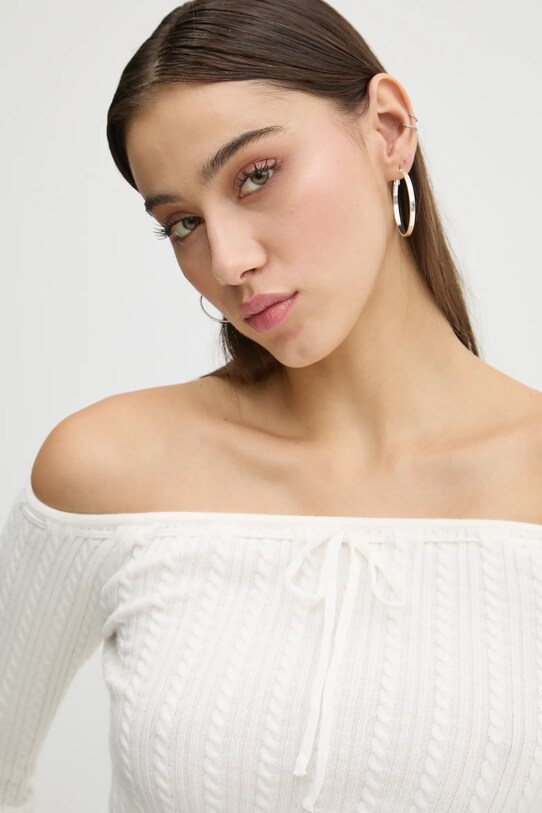 Hollister Co. pulover bej KI350.4258.101
