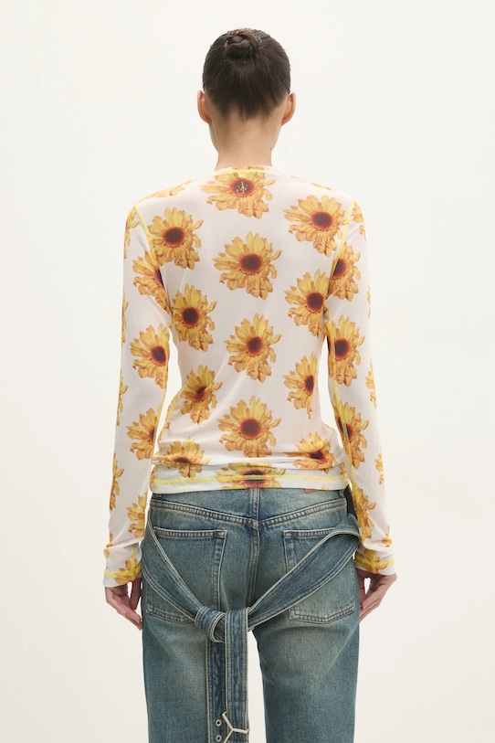 Odzież JW Anderson longsleeve Long Sleeve Underpinning JO0238.PG1670.001 żółty