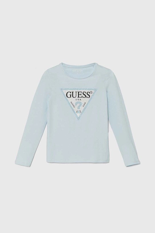 Детский лонгслив Guess с эластаном голубой J2YI50.K6YW1.9BYH