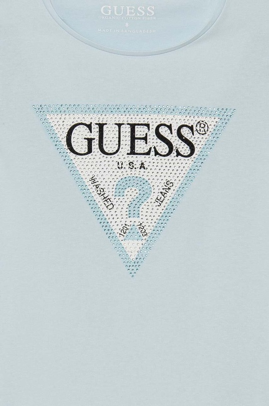 Dievča Detské tričko s dlhým rukávom Guess J2YI50.K6YW1.9BYH modrá