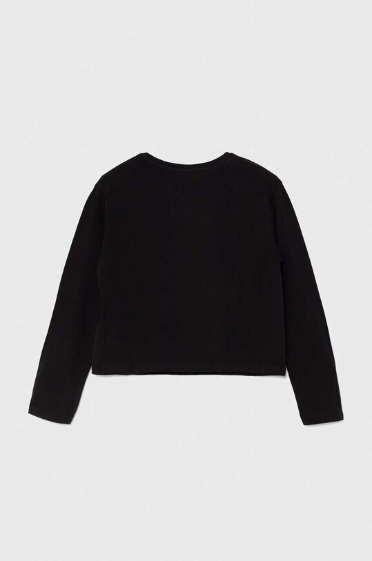 Otroška dolga majica Guess J4YI18.K6YW4.9BYH črna AW24