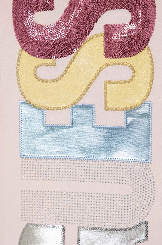 Dziewczynka Guess longsleeve dziecięcy J4YI20.KAPO0.9BYH różowy