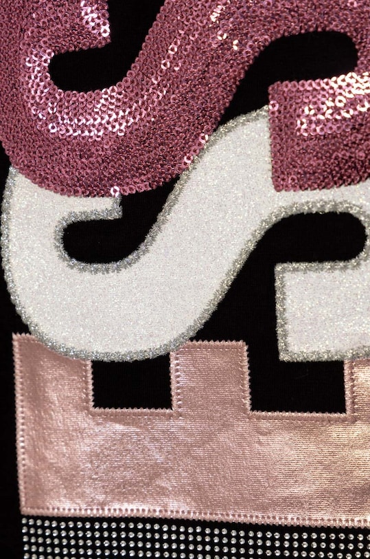 Dziewczynka Guess longsleeve dziecięcy J4YI20.KAPO0.9BYH czarny