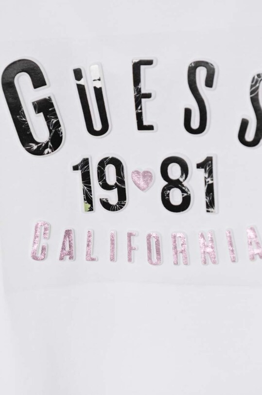 Dziewczynka Guess longsleeve dziecięcy J4YI31.K6YW4.9BYH biały