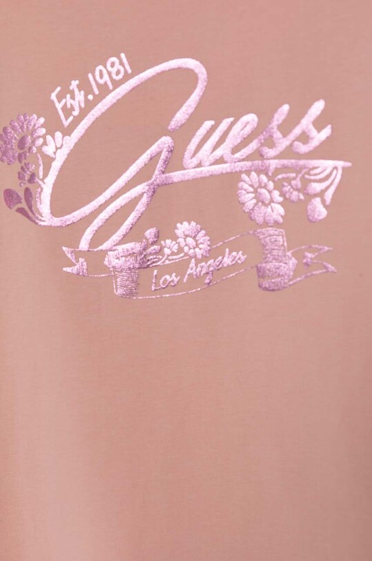 Девочка Детский лонгслив Guess J4YI36.K6YW4.9BYH розовый