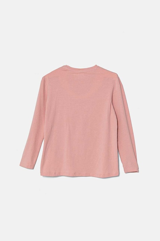 Guess longsleeve dziecięcy J4YI38.K6YW4.9BYH różowy AW24