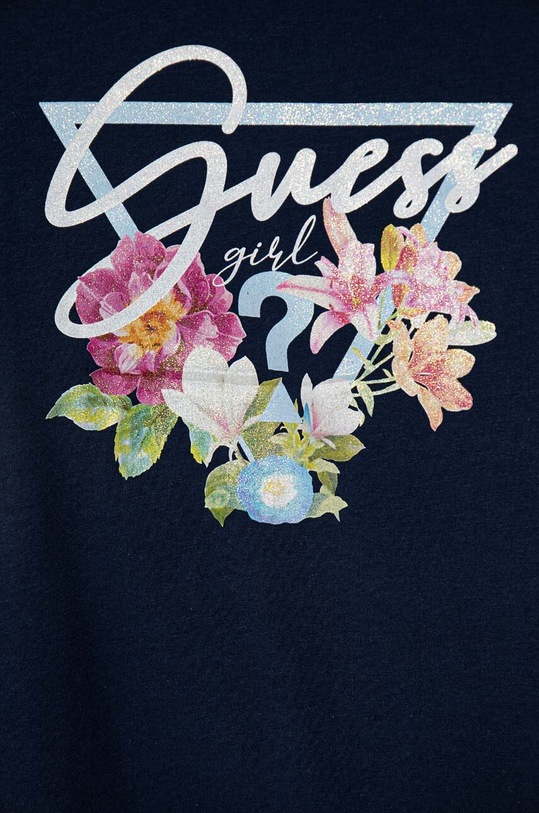 Dziewczynka Guess longsleeve dziecięcy J4YI38.K6YW4.9BYH granatowy