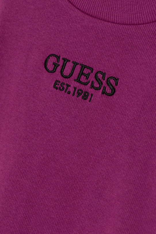 Dziewczynka Guess longsleeve dziecięcy J4YI49.KBZP4.9BYH fioletowy