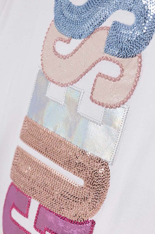 Dziewczynka Guess longsleeve dziecięcy K4YI06.KAPO0.9BYH biały