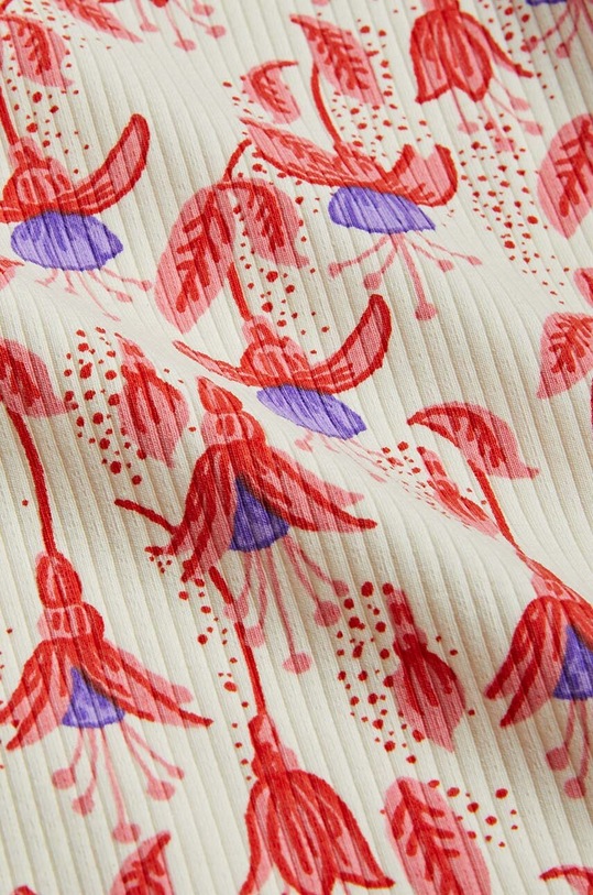 Лонгслів для немовлят Mini Rodini Fuchsia червоний 2472012442