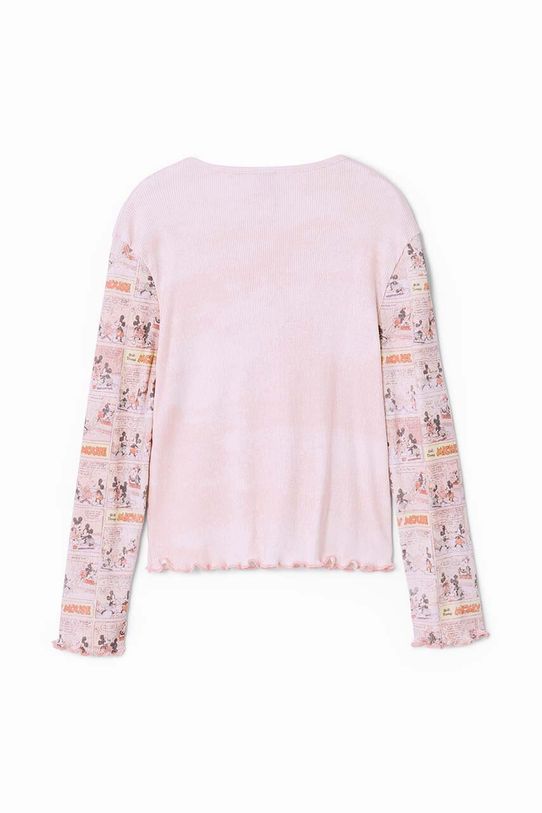 Κοριτσίστικα Παιδικό μακρυμάνικο Desigual MICKEY MOUSE 24WGTK10 ροζ