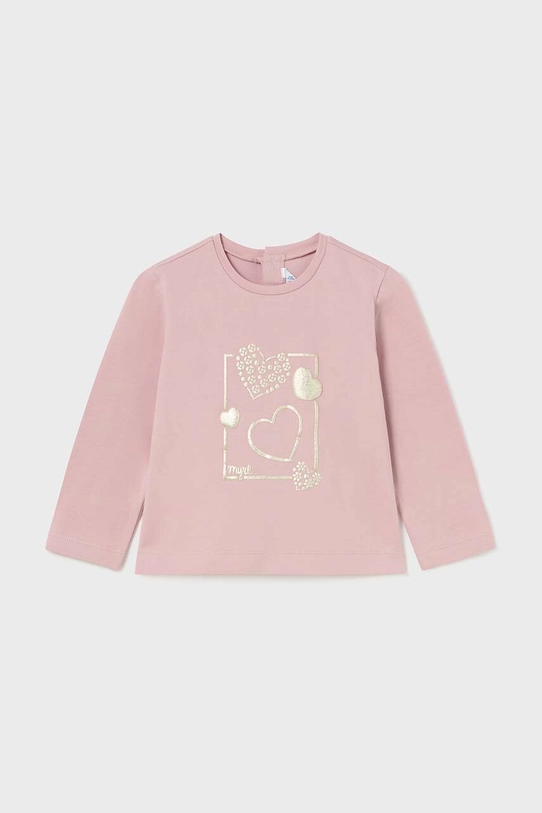 Mayoral longsleeve bebelusi print roz 116.4G.Baby.9BYH