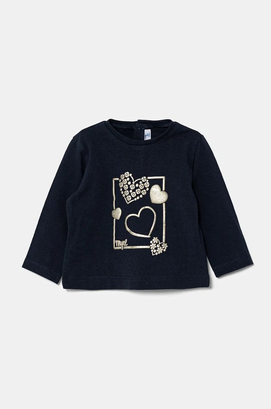 Mayoral longsleeve niemowlęcy nadruk granatowy 116.4G.Baby.9BYH
