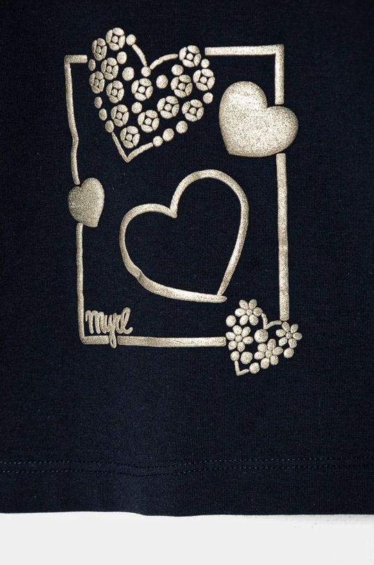 Dziewczynka Mayoral longsleeve niemowlęcy 116.4G.Baby.9BYH granatowy