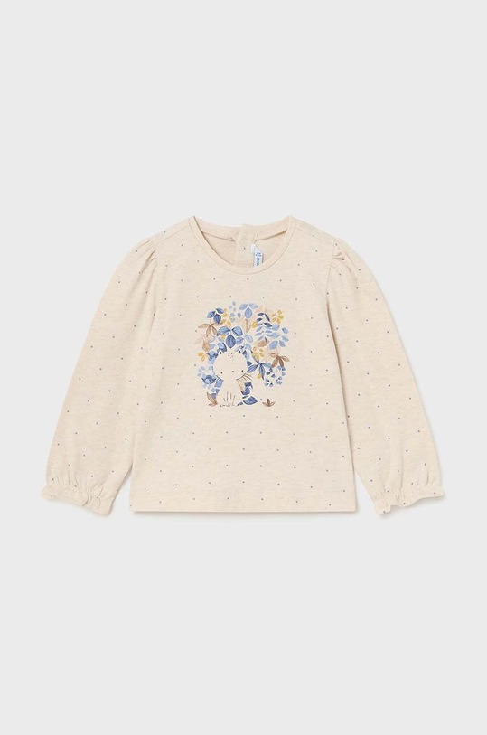 Kojenecké tričko s dlouhým rukávem Mayoral s elastanem modrá 2049.4D.Baby.9BYH