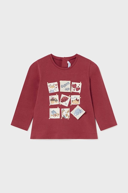Лонгслив для младенцев Mayoral с эластаном красный 2054.4K.Baby.9BYH