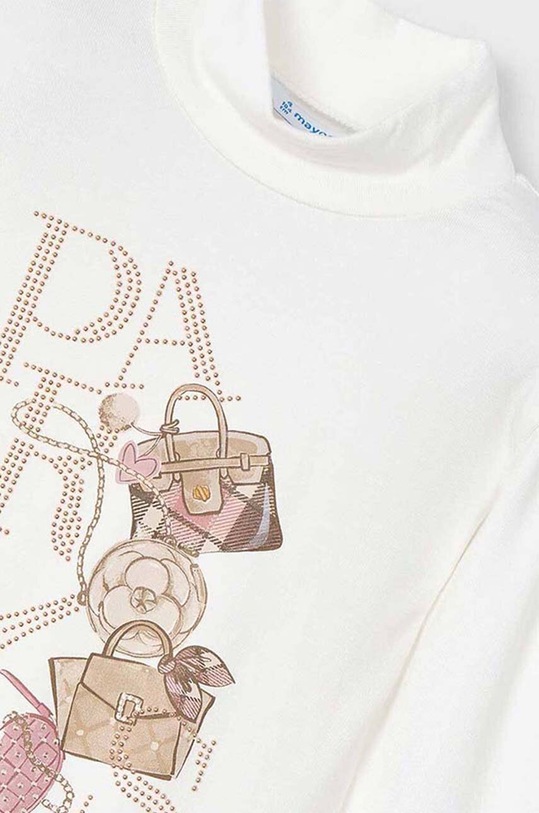 Dětské tričko s dlouhým rukávem Mayoral 4061.6A.Mini.9BYH růžová AW24